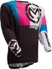 Moose Racing M1 S20 Motorcross Jersey,  zwart-pink,  afmeting XL