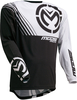 Moose Racing M1 S20 Motorcross Jersey,  zwart-wit,  afmeting M