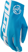 Moose Racing MX2 S20 Short Motorcross handschoenen,  zwart-blauw,  afmeting XL