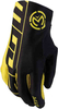 Moose Racing MX2 S20 Short Motorcross handschoenen Zwart Geel S