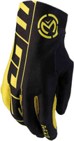 Moose Racing MX2 S20 Short Motorcross handschoenen Zwart Geel S
