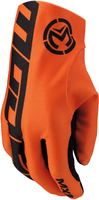 Moose Racing MX2 S20 Short Motorcross handschoenen,  zwart-oranje,  afmeting L