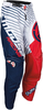 Moose Racing Qualifier 2018 Broek,  wit-rood-blauw,  afmeting 28
