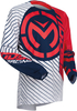 Moose Racing Qualifier 2018 Jersey,  wit-rood-blauw,  afmeting M