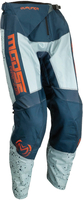 Moose Racing Qualifier Motorcross broek,  grijs-oranje,  afmeting 38