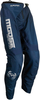 Moose Racing Qualifier Motorcross broek,  wit-blauw,  afmeting 52