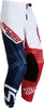 Moose Racing Qualifier Motorcross broek,  wit-rood-blauw,  afmeting 32