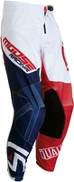 Moose Racing Qualifier Motorcross broek,  wit-rood-blauw,  afmeting 32