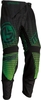 Moose Racing Qualifier Motorcross Broek,  zwart-groen,  afmeting 34