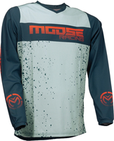 Moose Racing Qualifier Motorcross jersey,  grijs-oranje,  afmeting 3XL