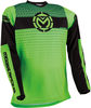 Moose Racing Qualifier Motorcross Jersey,  groen,  afmeting XL
