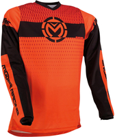 Moose Racing Qualifier Motorcross Jersey,  oranje,  afmeting XL
