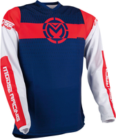 Moose Racing Qualifier Motorcross Jersey,  rood-blauw,  afmeting L