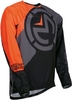 Moose Racing Qualifier Motorcross Jersey,  zwart-grijs-oranje,  afmeting L