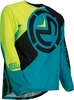 Moose Racing Qualifier Motorcross Jersey,  zwart-groen,  afmeting 3XL