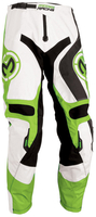 Moose Racing Qualifier Pant,  wit-groen,  afmeting 38