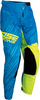 Moose Racing Qualifier S20 Motorcross broek,  blauw-geel,  afmeting 44