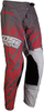 Moose Racing Qualifier S20 Motorcross broek,  grijs-rood,  afmeting 34