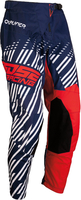 Moose Racing Qualifier S20 Motorcross broek,  wit-rood-blauw,  afmeting 36