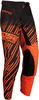 Moose Racing Qualifier S20 Motorcross broek,  zwart-oranje,  afmeting 44