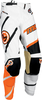 Moose Racing S7 M1 Motorcross broek,  wit-oranje,  afmeting 30