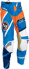 Moose Racing S7 M1 Pant,  blauw-oranje,  afmeting 40