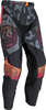 Moose Racing Sahara 2022 Motorcross broek,  zwart-grijs,  afmeting 36