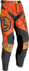 Moose Racing Sahara 2022 Motorcross broek,  zwart-oranje,  afmeting 40