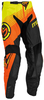 Moose Racing Sahara Motorcross broek,  zwart-geel,  afmeting 30