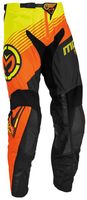 Moose Racing Sahara Motorcross broek,  zwart-geel,  afmeting 30