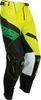 Moose Racing Sahara Motorcross broek,  zwart-geel,  afmeting 32