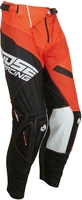 Moose Racing Sahara Motorcross broek,  zwart-oranje,  afmeting 30