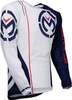 Moose Racing Sahara Motorcross Jersey Wit Rood Blauw L