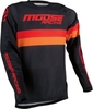 Moose Racing Sahara Racewear Motorcross Jersey,  zwart-oranje,  afmeting XL