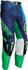 Moose Racing Sahara S20 Motorcross broek,  groen-blauw,  afmeting 42