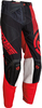 Moose Racing Sahara S20 Motorcross broek,  zwart-rood,  afmeting 30