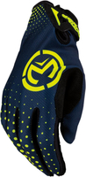 Moose Racing SX1 S20 Short Motorcross handschoenen,  blauw-geel,  afmeting L