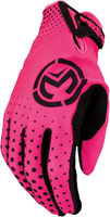 Moose Racing SX1 S20 Short Motorcross handschoenen,  pink,  afmeting XL