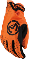Moose Racing SX1 S20 Short Motorcross handschoenen,  zwart-oranje,  afmeting XL