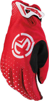 Moose Racing SX1 S20 Short Motorcross handschoenen Zwart Rood 2XL