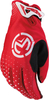 Moose Racing SX1 S20 Short Motorcross handschoenen,  zwart-rood,  afmeting XL