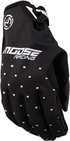 Moose Racing XC1 S20 Short Motorcross handschoenen,  zwart,  afmeting 3XL