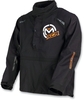 Moose Racing XCR Touring regenjas,  zwart,  afmeting L