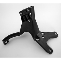 MOTO BRACKETS Kuiphouder voor SUZUKI,  zwart