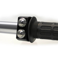 motogadget mo. Switch 2 drukknop montage 22mm,  zwart / VA,  zwart