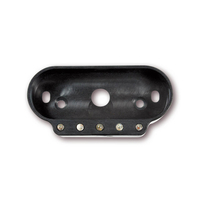 motogadget msm combi frame met pilotenverlichting,  zwart,  zwart