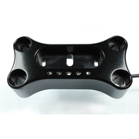 motogadget msm Metrische Handgreep Bar Top Clamp voor het monteren van de motoscope mini,  zwart