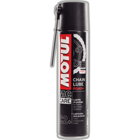 MOTUL MC CARE C2+ CHAIN LUBE ROAD,  wit,  synthetische kettingspray met PTFE additieven,  400ML,  wit,  afmeting 0-5l