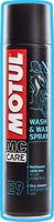 MOTUL MC Care E9 Wash And Wax Droge Cleaner 400 ml Spray