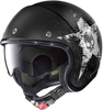 Nolan N21 Star Skull Jet helm Zwart Grijs XL
